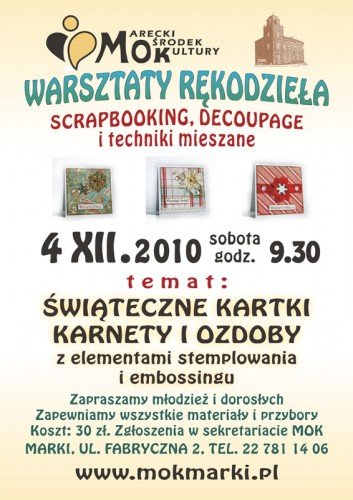 2010-12-04 warsztaty rekodzieła - swieta